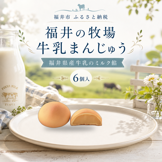 牛乳まんじゅう 6個